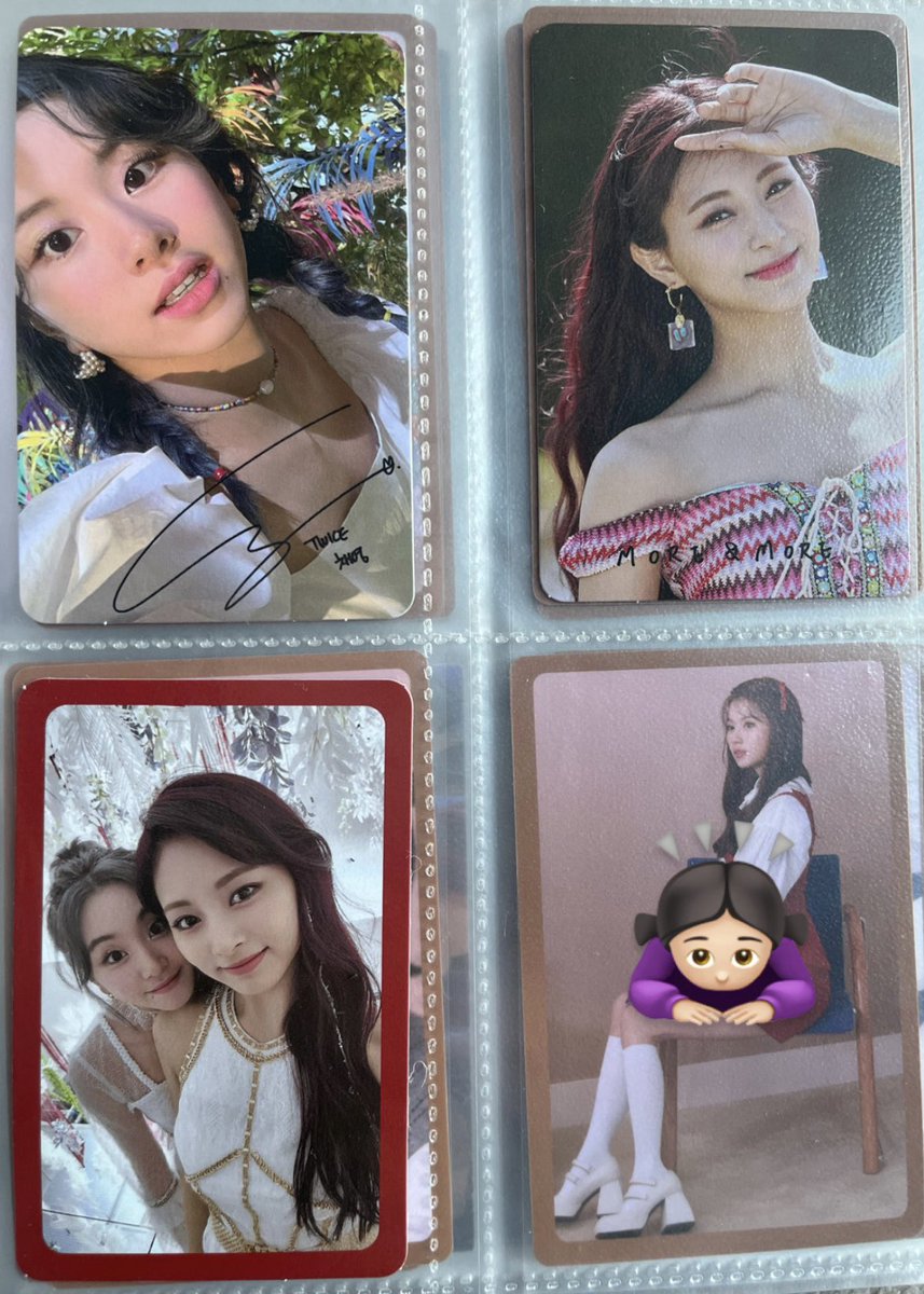 aewwyn's tweet photo. twice トレカ交換

譲 画像トレカ(🙇🏻‍♀️以外)

求 なよんちゃん
　 みなちゃん(緩求)

同種交換・郵送のみです！
複数での交換をお願いしています🙏🏻 https://t.co/BVYv8gDaTH