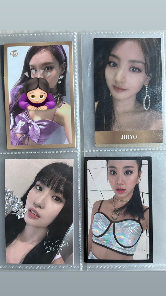 aewwyn's tweet photo. twice トレカ交換

譲 画像トレカ(🙇🏻‍♀️以外)

求 なよんちゃん
　 みなちゃん(緩求)

同種交換・郵送のみです！
複数での交換をお願いしています🙏🏻 https://t.co/BVYv8gDaTH