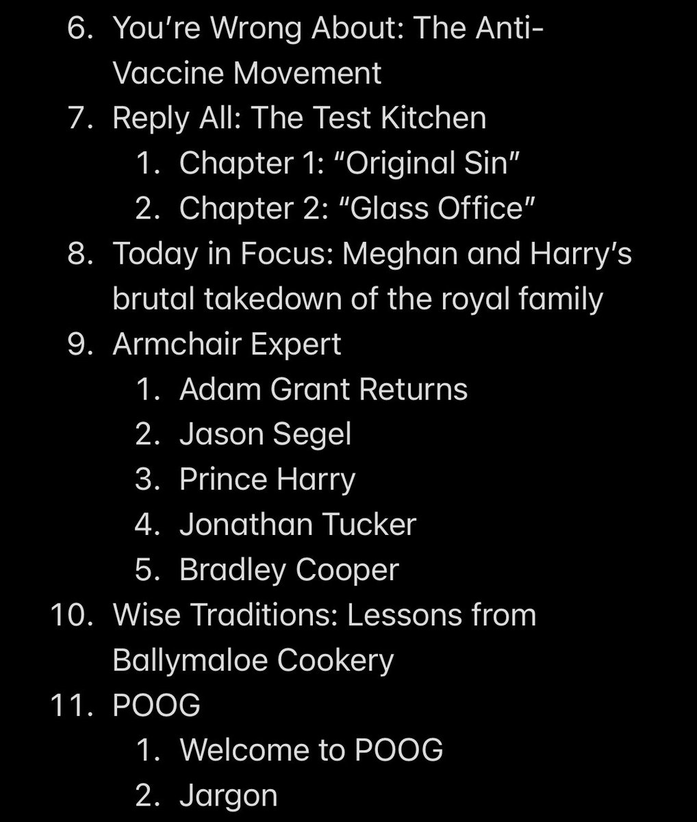 casey_cline's tweet photo. Podcasts took a backseat this year: https://t.co/npb5R46yCl