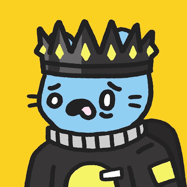 As a new artist in this space, I wanted to do something cool for the community &amp; start a making derivatives WEEKLY!

If u want your own, RT &amp; follow me and ill choose a random person to create my next piece using their PFP!

#1 for my boy @realjustmaiko 🔥 #CoolCats @coolcatsnft