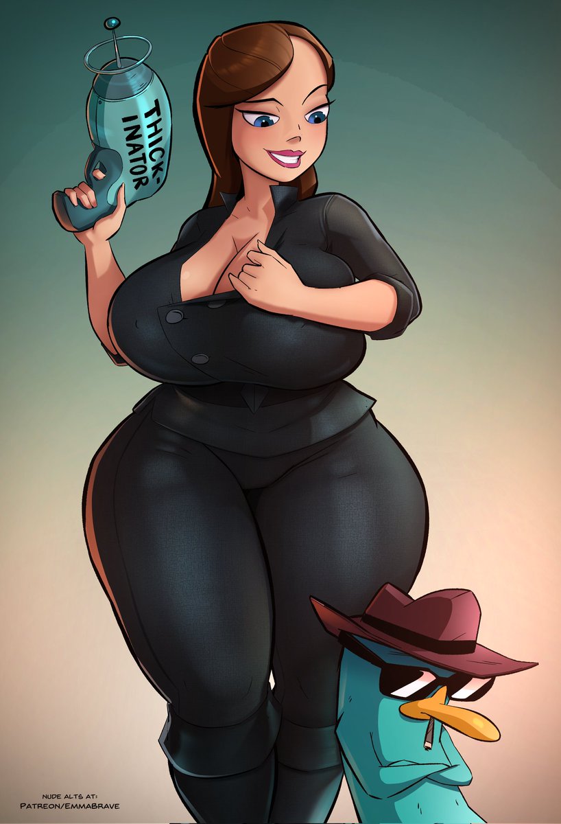 emmaBrave 18+ (next month's comics are up!) on X: Behold... The  Thick-inator!!! t.coNYG0DiBMAZ  X