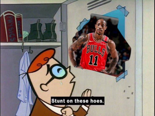 stromatic's tweet photo. @chicagobulls @DeMar_DeRozan @ZachLaVine @NikolaVucevic https://t.co/dLYBBsytfB