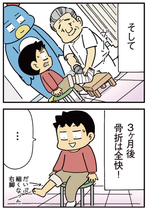 大晦日に骨折!最終回
骨折中の成果 