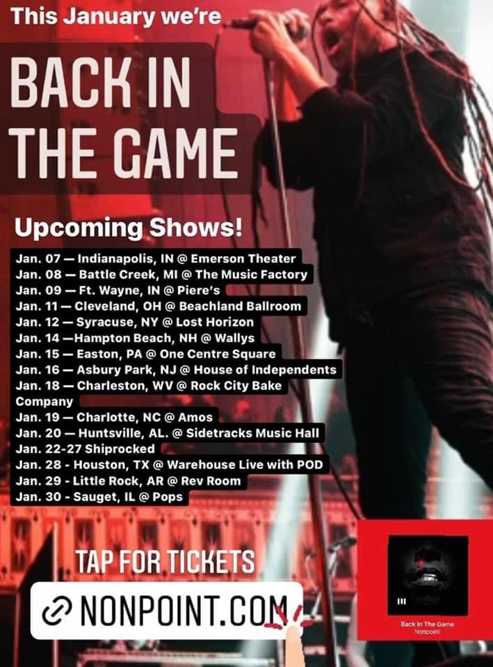 Here are the tour dates! Don’t worry more are coming!