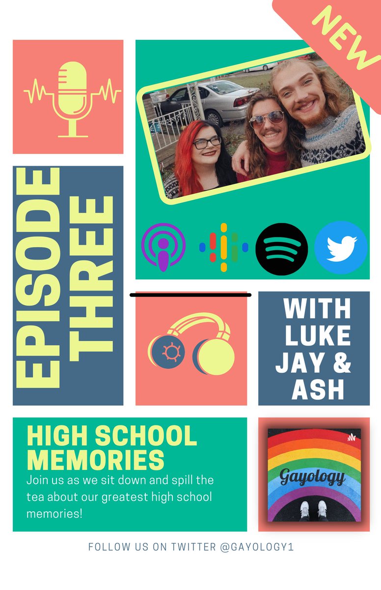 Gayology1's tweet photo. Episode THREE is out now! 
https://t.co/enqhjKipEP https://t.co/qchXz1XO4t