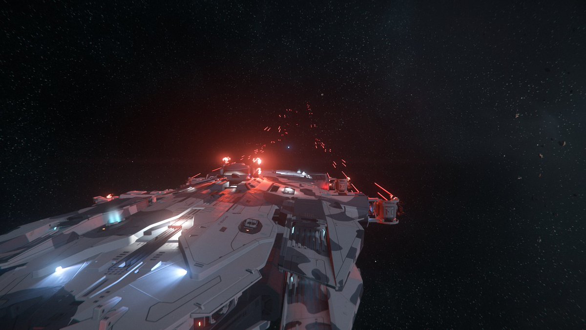 First day of the year, and first gameplay of 2022 enjoying the event of the Nine Tails in good company. Sons of Kareah we live for this #StarCitizen