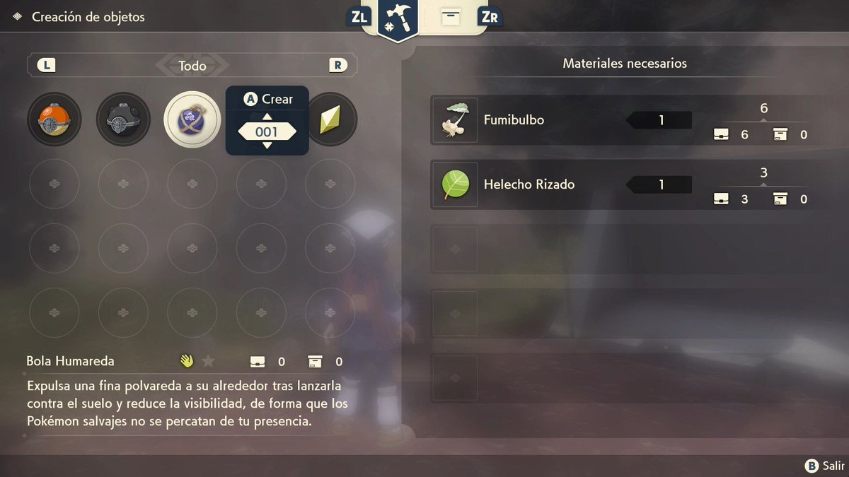 El manejo de recursos será algo muy importante y totalmente nuevo para la franquicia. Deberás pensar bien que objetos llevarte a tus misiones ya que tienes espacio limitado en tu bolsa, así como cuáles recolectar mientras estés en la misión. No podrás simplemente recolectar todo.