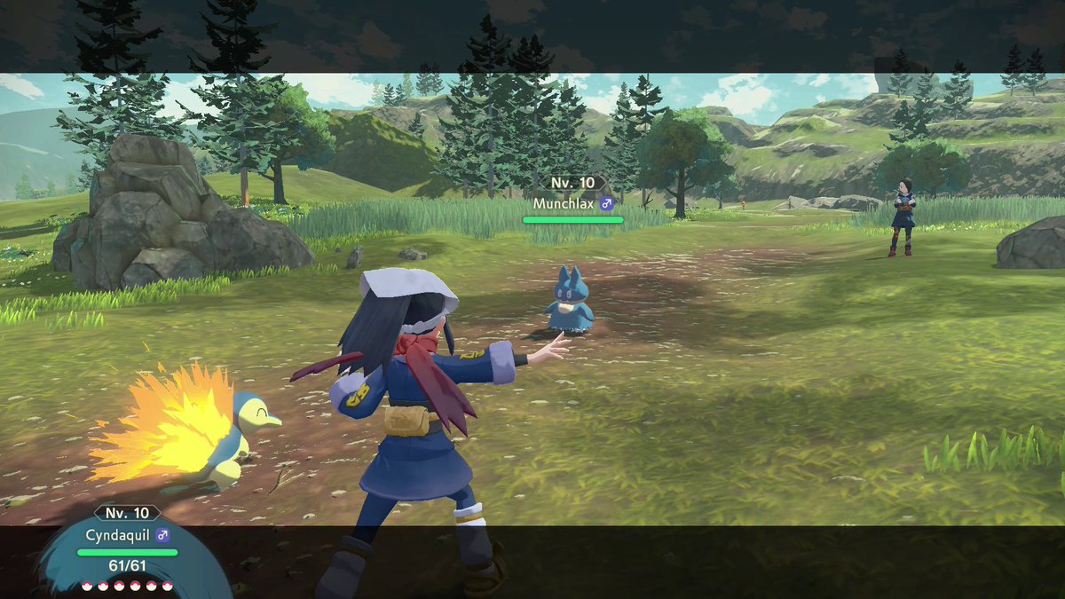 Los combates contra entrenadores serán muy pocos y principalmente como parte de la historia. 

Recuerda que este juego no tiene combates multijugador, solo intercambios.