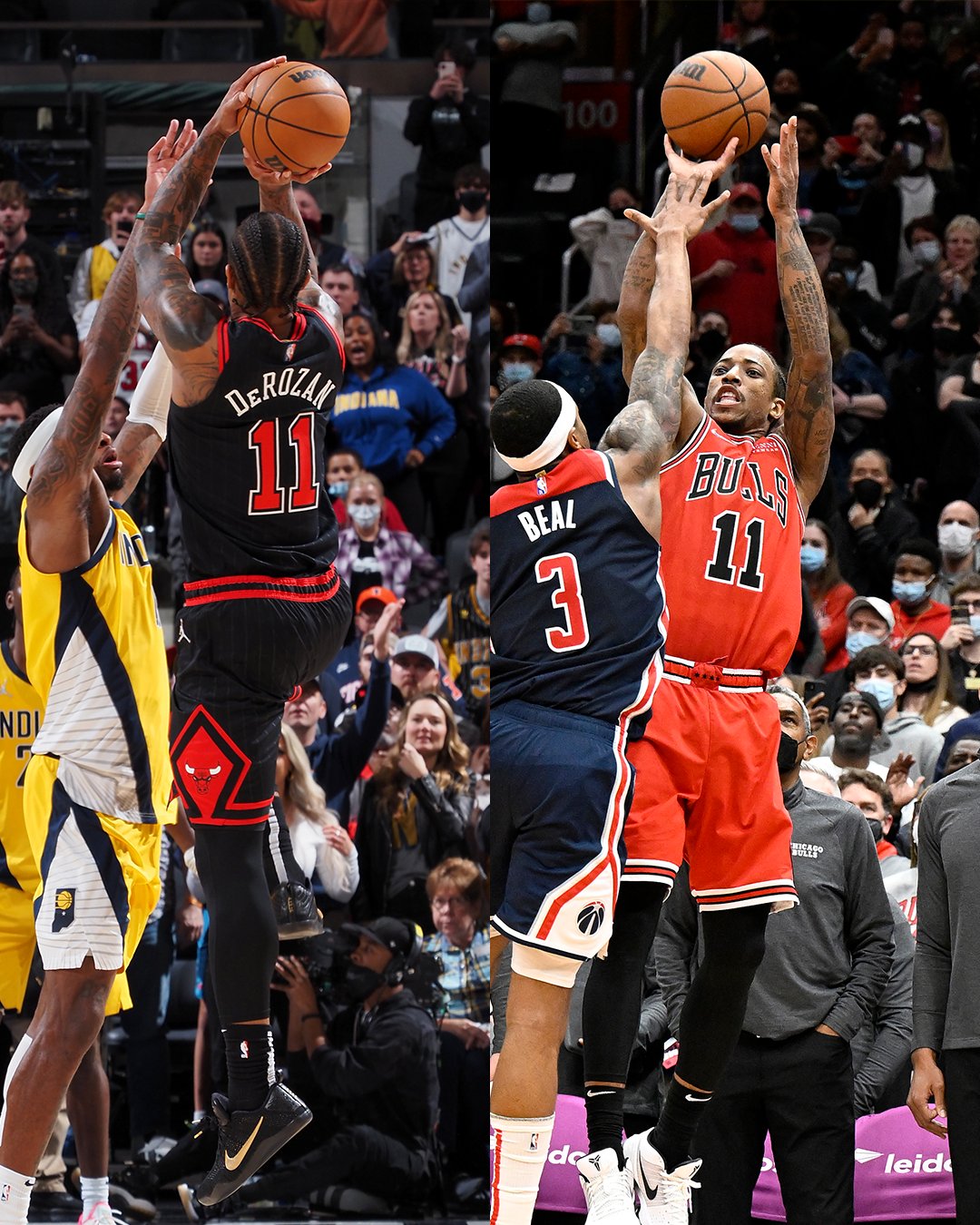 DeMar DeRozan's second game-winning buzzer-beater in as many days