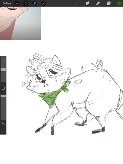 Gave him a lil bandanna to make his design a bit more recognizable 