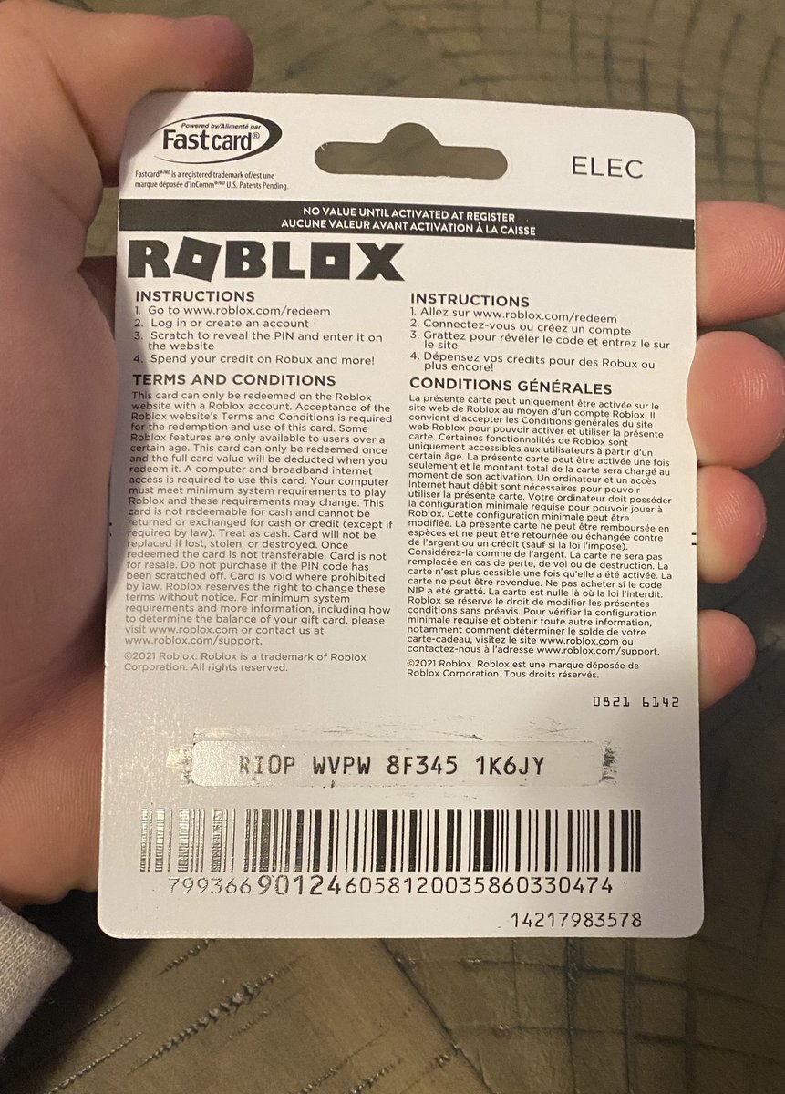 Model8197 on X: First person to redeem this code gets $1500 Robux!  RI0P-WVPW-8F345-1K6JY  / X