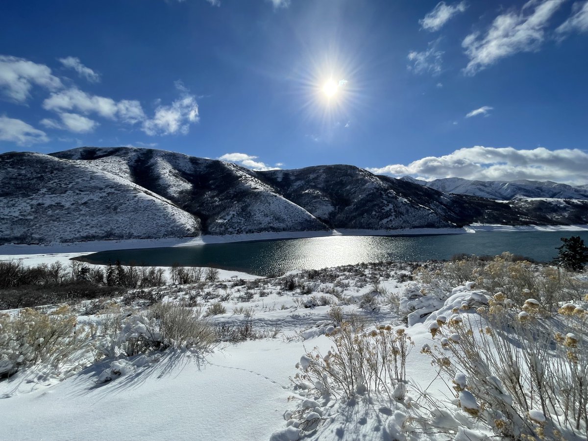 Happy New Year from Salt Lake City’s Wasatch Mountain watersheds. Let it snow! ⁦<a href="/SLCgov/">Salt Lake City Government</a>⁩ ⁦<a href="/SLCPU/">SLC Department of Public Utilities</a>⁩ ⁦<a href="/SLCgreen/">Salt Lake City Green</a>⁩