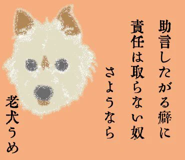 #老犬のひとりごと 