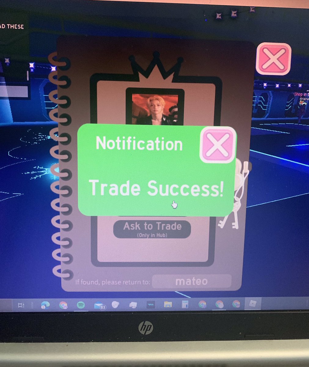 maoingplutos's tweet photo. #17 @ssniarblx  is trusted! They did a trade with me for 10k diamonds for 10 robux! They were really quick to respond would trade with them again. https://t.co/JXVZGUViRr