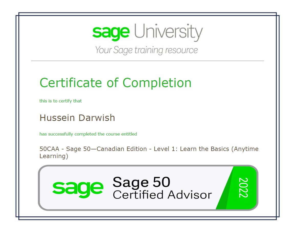 edmontonaccount's tweet photo. I'm pound to say that I became a Certified Sage Accounting Software Advisor for 2022 https://t.co/TU1TWvsAEY