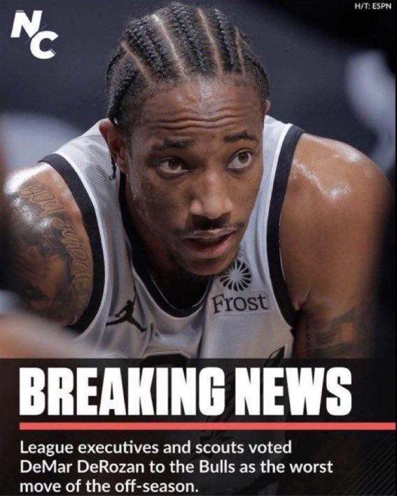 ChonChon24's tweet photo. Always keep your receipts #demarformvp https://t.co/DLjsu6bzfQ