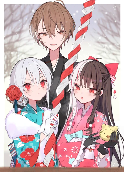 あけおめすめし
#はかせレポート #れなの鳥っくあーと #加画美 