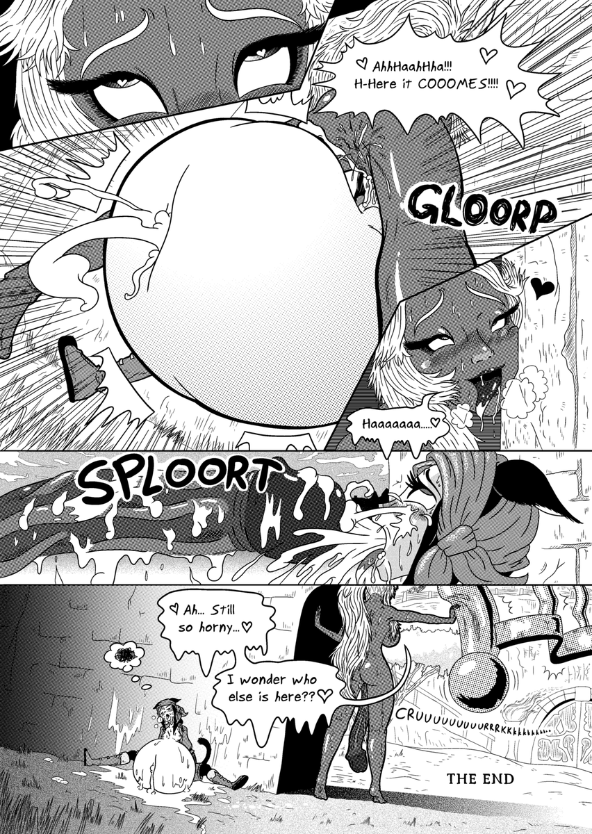 Dachimotsu's tweet photo. Here's part 3/3 of the "Facefucked by some random viera" comic. Remember these are all posted LONG in advance on my Pixiv and SubscribeStar, and their creation is streamed on https://t.co/Z1jUeqZvUA.
#nsfw #FinalFantasyXIV #FinalFantasy #cumfilled #futa #futanari_girl https://t.co/Q9snSgupcF