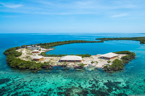 CrossInvests's tweet photo. Would you rather own this jpeg of a barrel filled with serum or this personal island. They are the same price at  $5.8 million https://t.co/OUrJKi6xIz