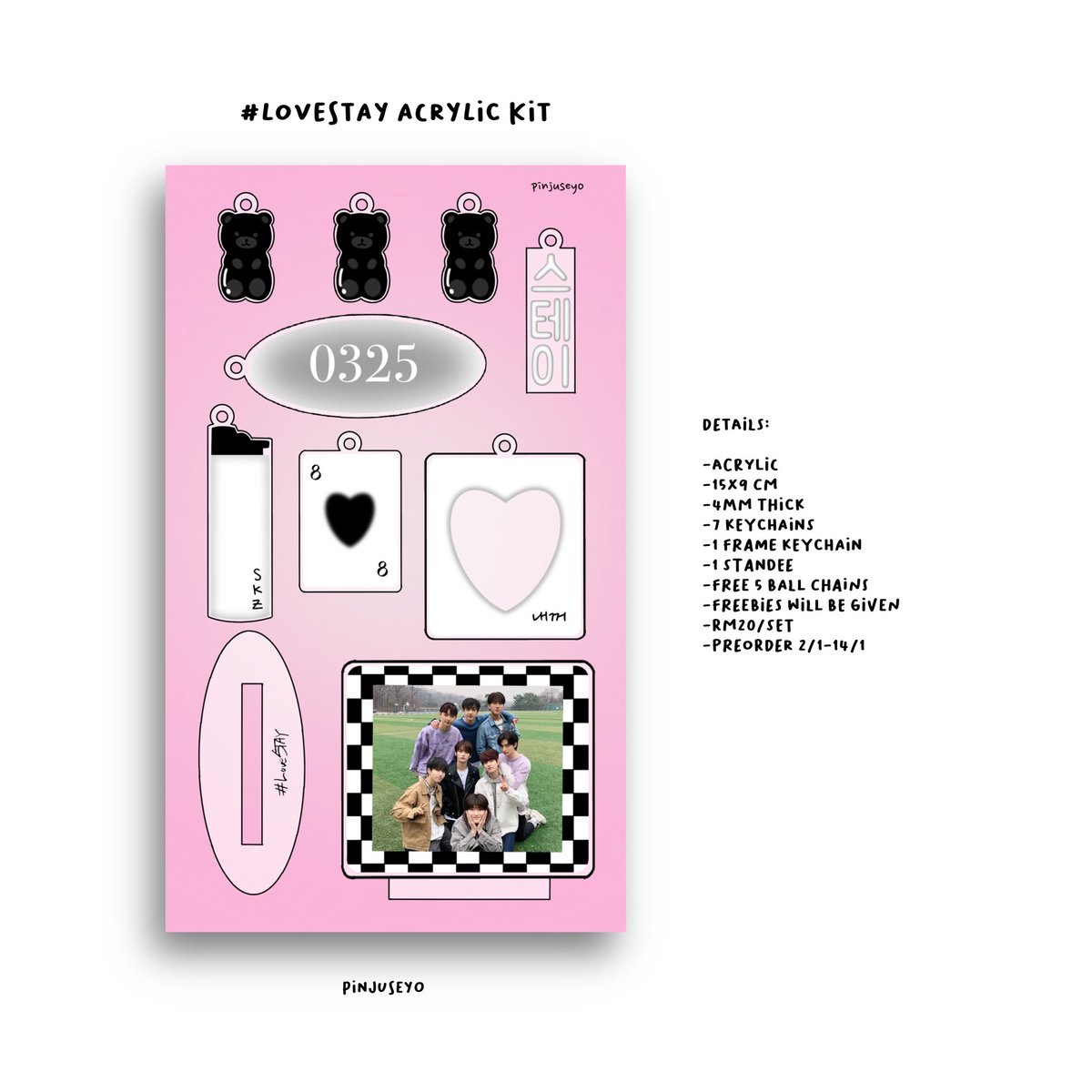 tsundereno's tweet photo. [preorder until 14 jan/pls help rt]

batch 2 onwards:
-there will be a small hole at the back for easier pc removal
-no buckle clasp

-new item: 3 new designs of pc holders &amp; #LoveSTAY acrylic kit (refer thread for examples)

Order: https://t.co/aEeOkufGSn https://t.co/16vKJhK7AC