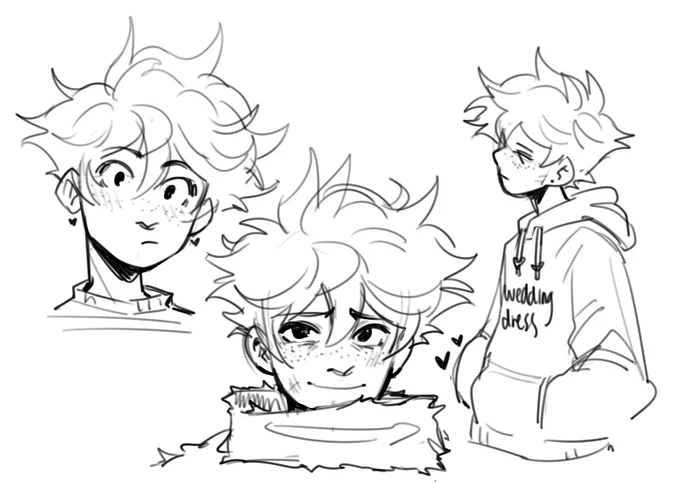 deku doodles to start off the year :) 