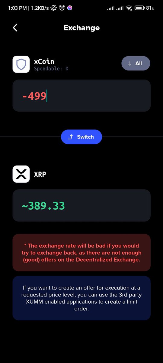AirdropHookerX's tweet photo. Congrats to those who got 499 $XCOIN

@xrplcoins https://t.co/4tax7jZX8s