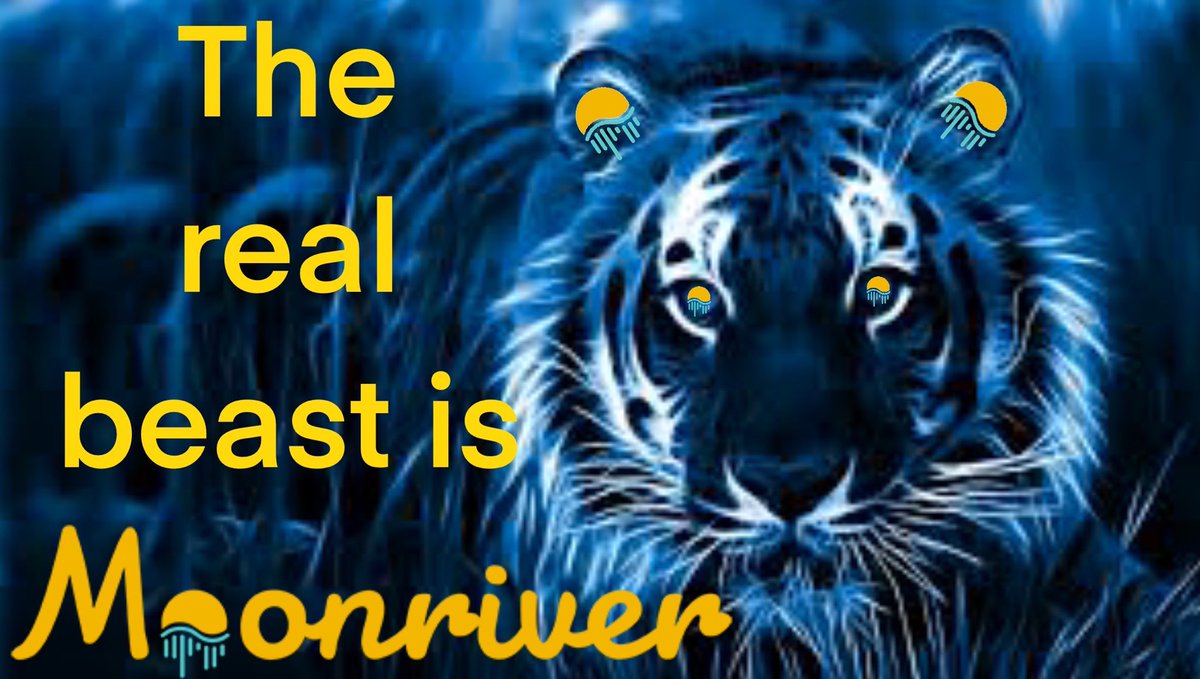 cryptogames1986's tweet photo. Your either the beast or your it’s prey!! Watch as $movr takes over the market this year !! Fundamentals so strong, it’s programmed to be a top coin ⁦@MoonriverNW⁩ #moonriver https://t.co/UWjiDfE7t3