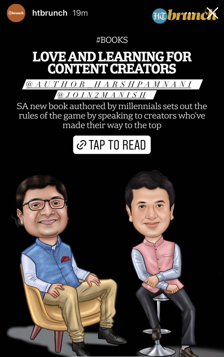 Woke up to this <a href="/HTBrunch/">HT Brunch</a> has been a constant support to everything new age. Forward-looking and helpful.

Happy to share: they featured ‘Booming Digital Stars’ <a href="/thepencilapp/">Pencil</a>

Thank you: <a href="/KKuenzang/">karishma kuenzang</a> <a href="/parulpparmar/">Parul Parmar</a>

Link hindustantimes.com/lifestyle/brun… Give it a read, creator economy &amp; more