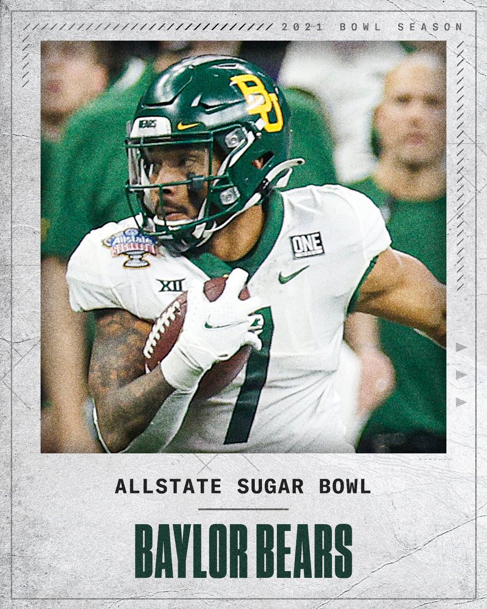 ESPN (@espn) on Twitter photo Baylor wins the <a href="/SugarBowlNola/">Allstate Sugar Bowl</a>‼️
The Bears finish the season with 12 wins, a school record 👏 Baylor wins the <a href="/SugarBowlNola/">Allstate Sugar Bowl</a>‼️
The Bears finish the season with 12 wins, a school record 👏