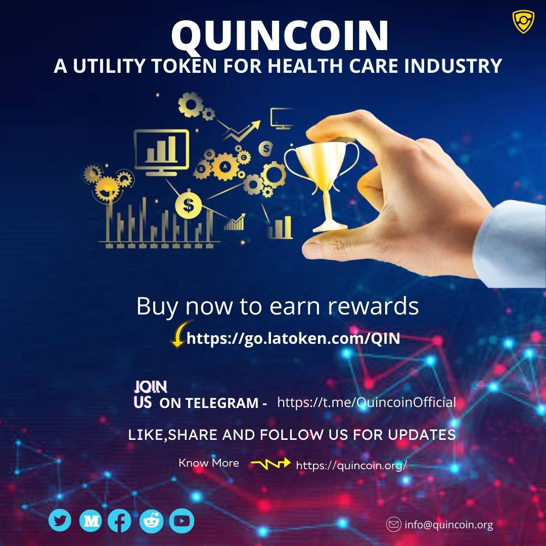 QuinCoin's tweet photo. QUINCOIN is giving chance to win rewards
Buy More - https://t.co/JuMBT1dHN5
Join: https://t.co/hlclEuFKUS
#cryptocurrencies  #investing #IEO #blockchaintechnology #cryptocurrency  #airdrop  #blockchain   #bitcoin #ETH  #digitalcash #digitalcurrency  #tokens #crypto #ethereum https://t.co/s73oRZyiaJ