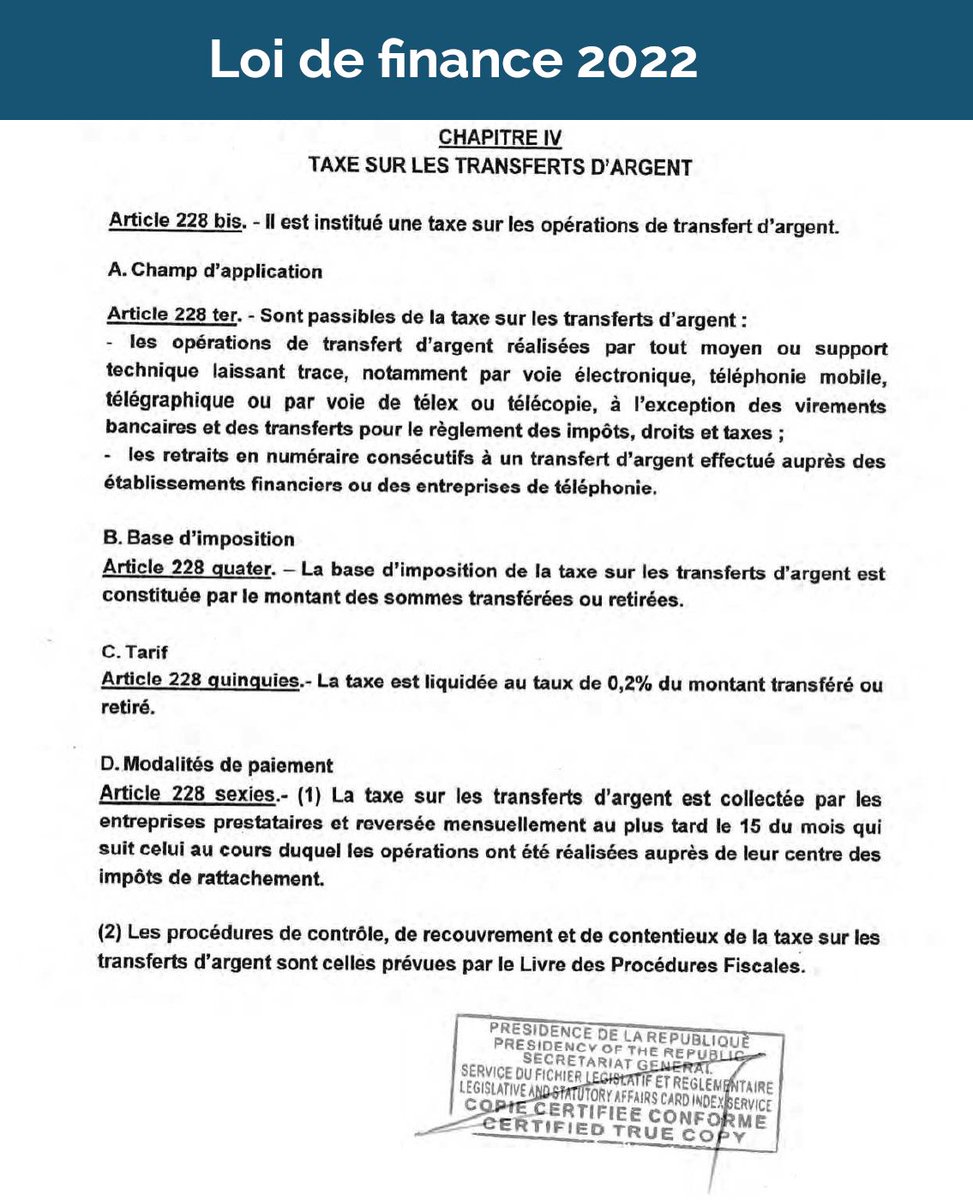 tassingremi's tweet photo. 1/2 Pris sur le mur Facebook de @AnniePayep 🙏🏿
Mon camarade Etienne Mbama le relevait ce matin en lisant la loi en question et si c'est le cas c'est possible que cette loi soit illégale dans le cadre de la CEMAC/COBAC

À l'attention de nos experts
@jtchoufang @africatechie https://t.co/pJiW5iTbBk