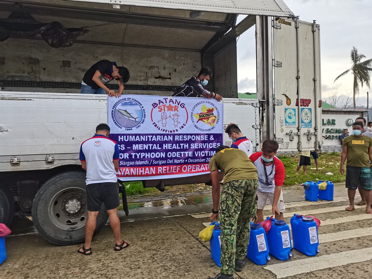 BatangStarPh's tweet photo. #TyphoonOdettePh Victim-Children and their Families at Surigao and Siargao, they need your help. You can donate now via our GCash: 0933-232-8820 or for more latest updates and details please visit our FB Page: Batang Star Philippines, Inc. #BatangStarBayanihan https://t.co/ao87v43eln