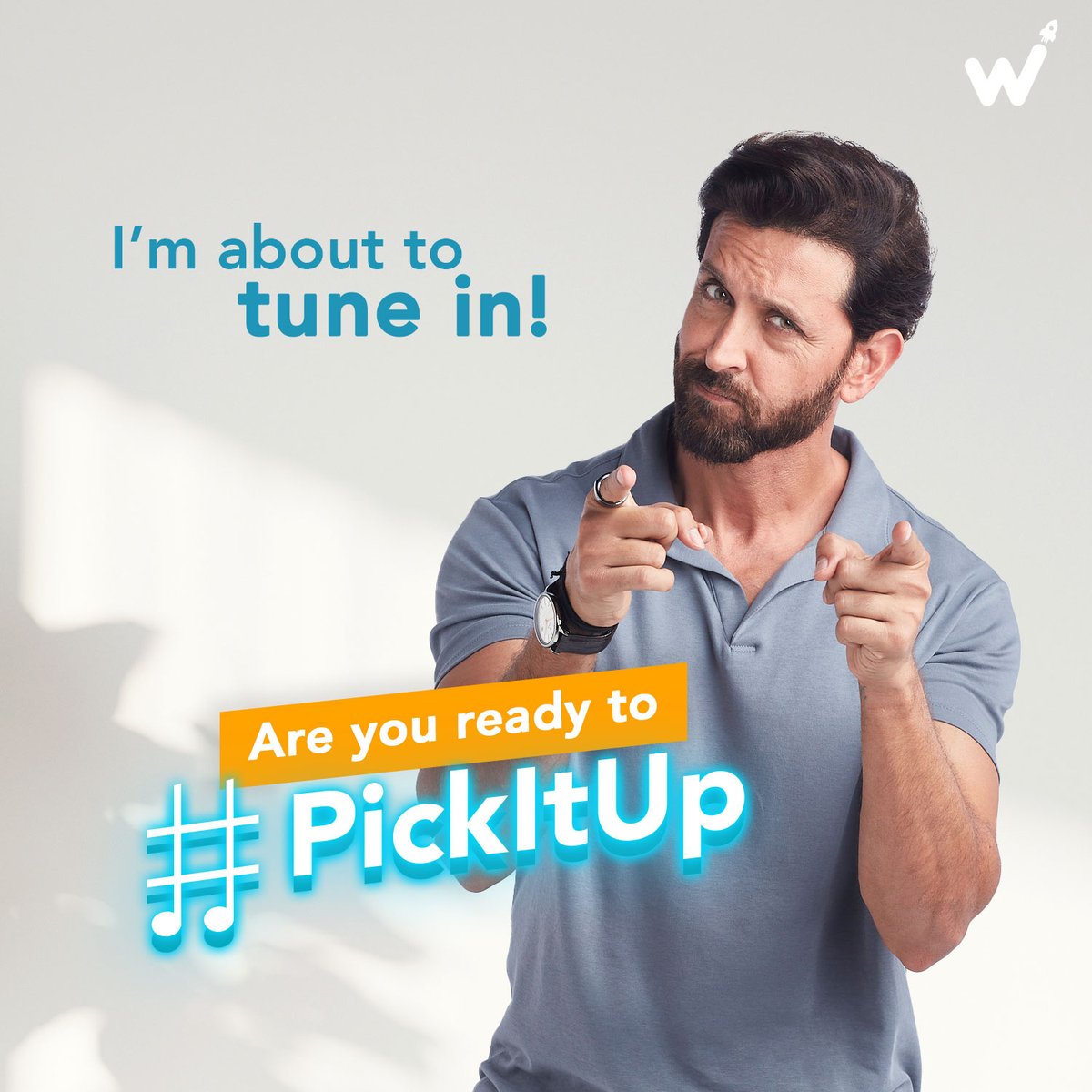 whitehatjunior's tweet photo. "I’m about to tune in” - you’ve hit a melodious note right there, @iHrithik! Can’t wait to see you #PickItUp 🎸
Ready to join Hrithik?
#WhiteHatJr #HrithikRoshan #WHJrMusic https://t.co/XQNI5TDUmd