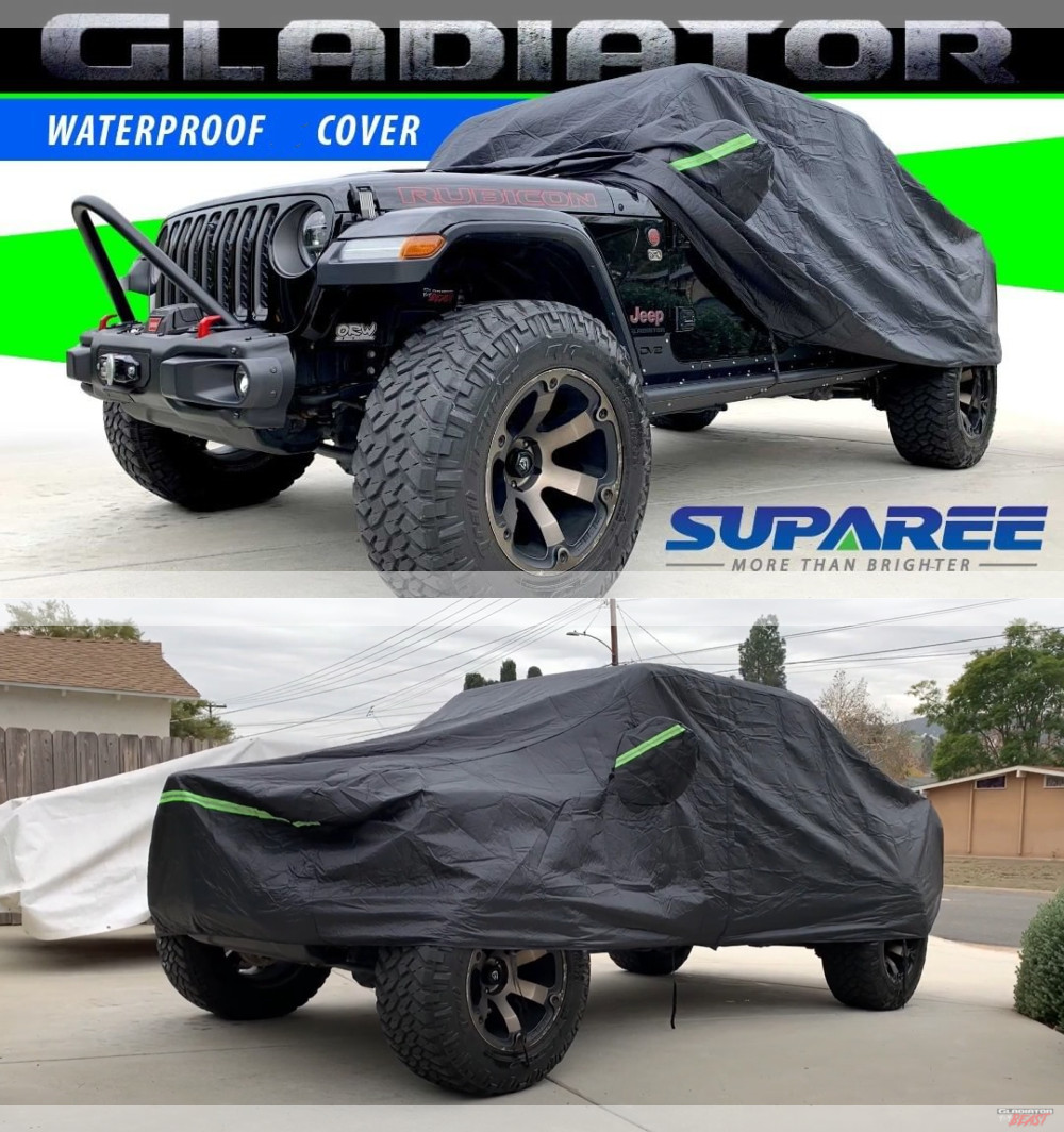 New release!!! Premium Edition-6 Layer Jeep Gladiator Truck Cover, 🔥Great for keeping your Jeep clean or even keeping the rain off 🛒Shop Now: bit.ly/3p2t4KB , 12% OFF with code: SP12