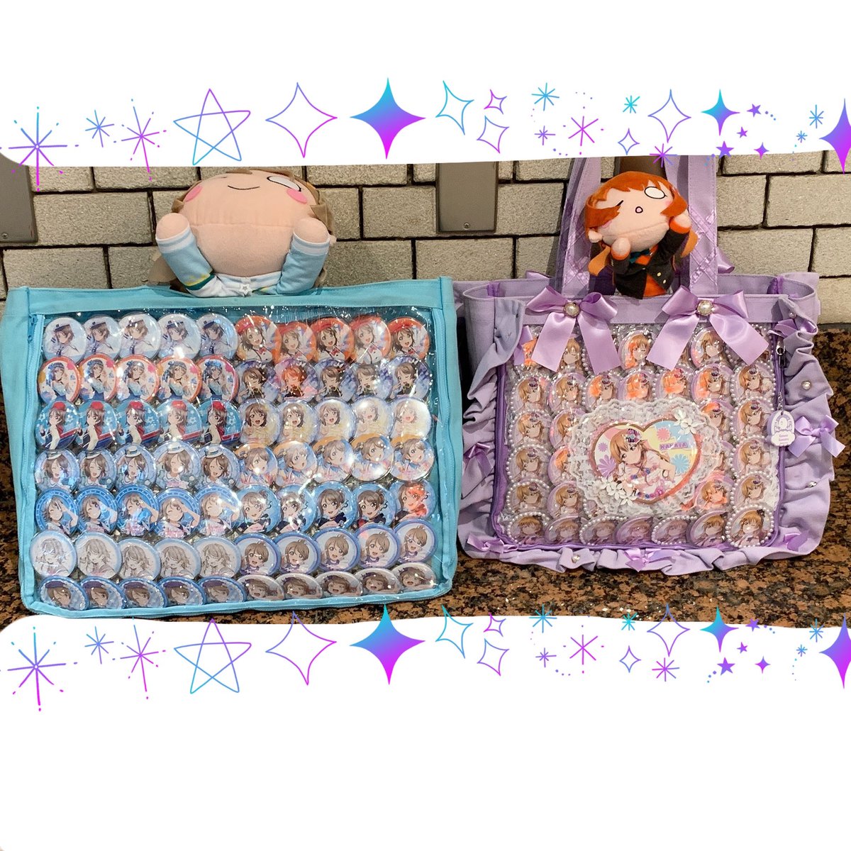 世代越えてスペシャルな痛バ連番をさせていただきました😭✨ｴﾓ! みんな