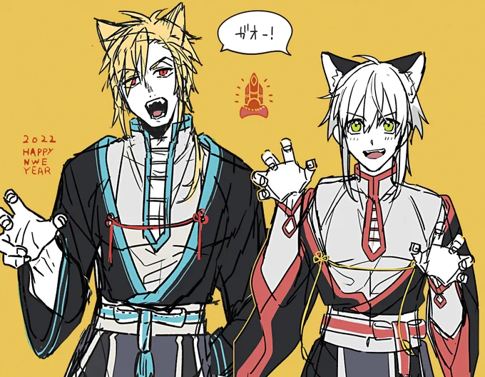 今回のラフ🐱

この衣装気に入ってるので、他のオリキャラにも着て欲しい(他力本願) 
