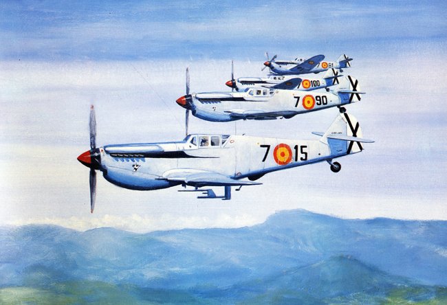 DefensaCom's tweet photo. Los “Buchones” del ALA 7
https://t.co/qwBQQ0nwJo
#laminashistoricas #revistadefensa #defensa #ejercitodelaire @EjercitoAire #Messerschmitt https://t.co/GCMmqALjyY