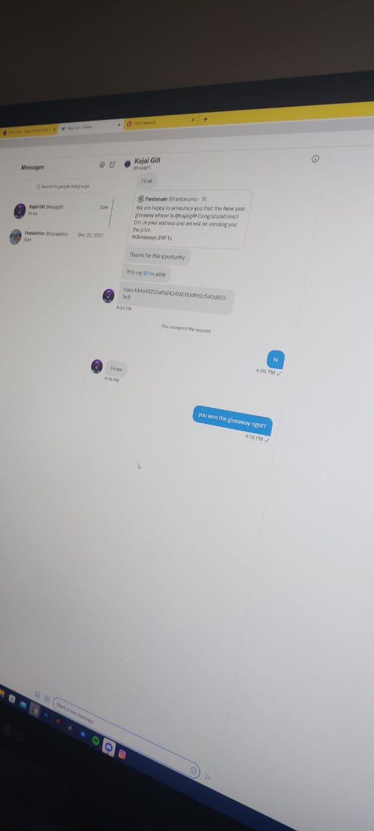 Guys beware of these types of scammers. Please report the id with only 1 follower. We got to know that this person is scammer.