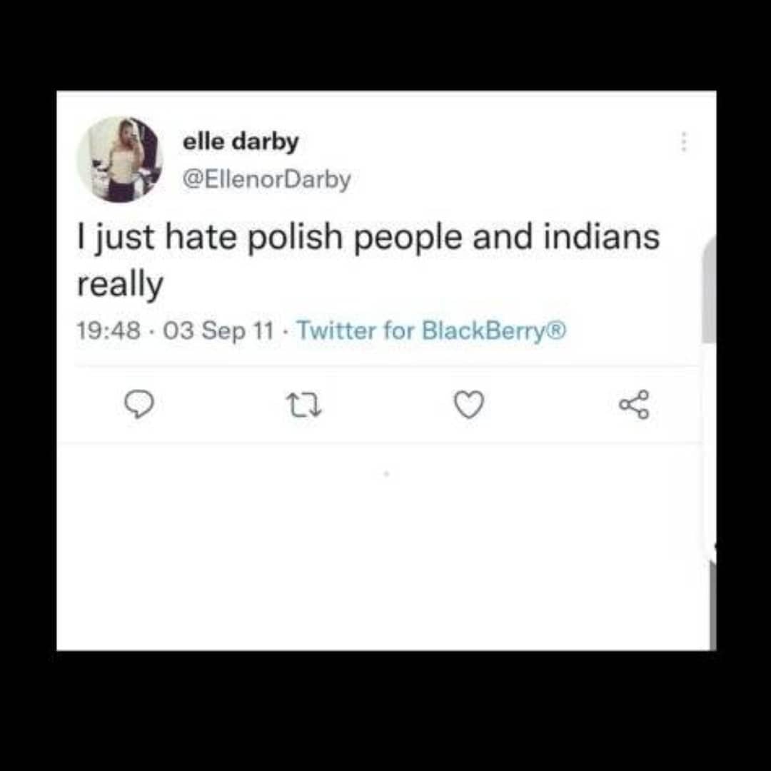ZDaniellexo's tweet photo. Just some of the disgusting #tweets from #elledarby and @connorswift1

A wide range of homophobic, racist and fat shaming tweets. 

To find all the tweets in one thread simply search for Elle Darby and Connor Swift on twitter.

#stopracism #racism #elledarby #connorswift https://t.co/27lXiEe6O1