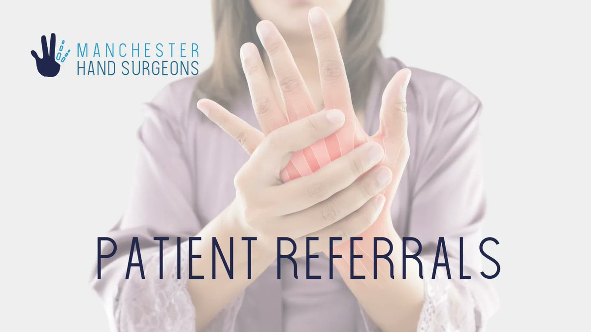 MCRhandsurgeons's tweet photo. Get referred to us by your GP, physiotherapist, or healthcare professional. For patients with private healthcare insurance, your policy may cover your consultation & treatment 💻 https://t.co/XL9WsZkotv
#handsurgery #wristsurgery #handpain #manchester #patientreferral https://t.co/dsoCPrJmps