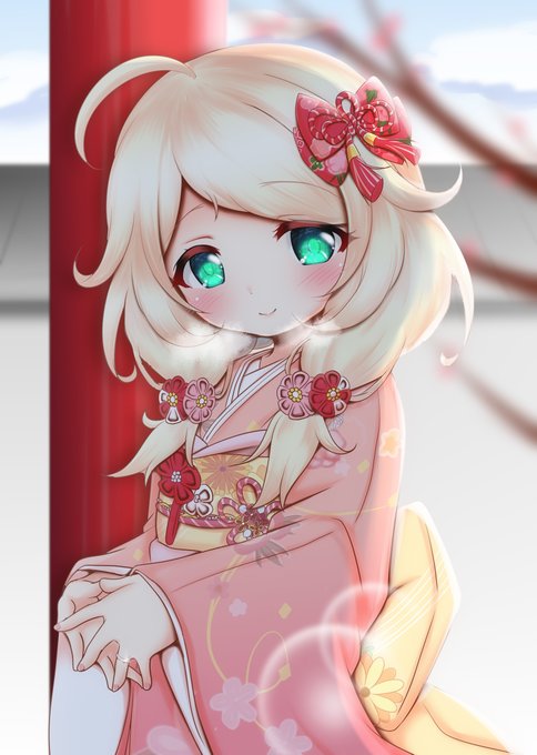 初詣こずえ「ふわぁ…さむいねー…」
#遊佐こずえ 