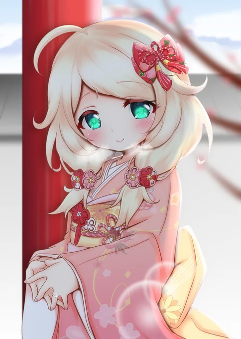 初詣こずえ「ふわぁ…さむいねー…」
#遊佐こずえ 