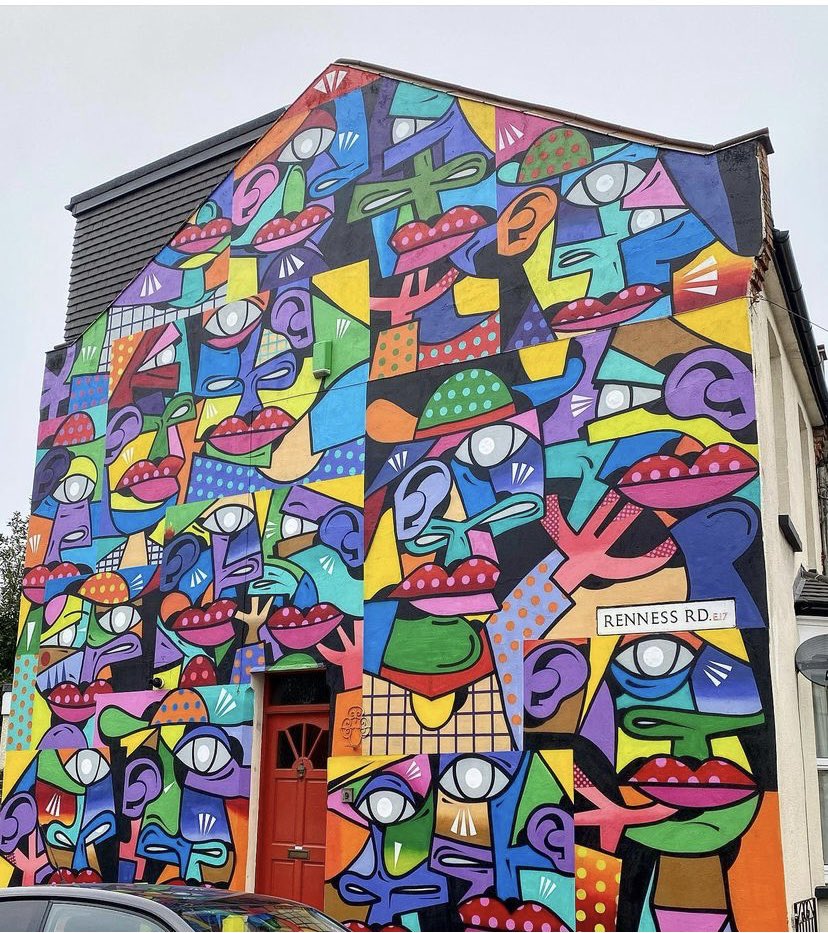 lovestreetart22's tweet photo. Hunto cubist inspired magic in Walthamstow, East London.
#StreetArt #Hunto #London https://t.co/frOhwX9JnQ