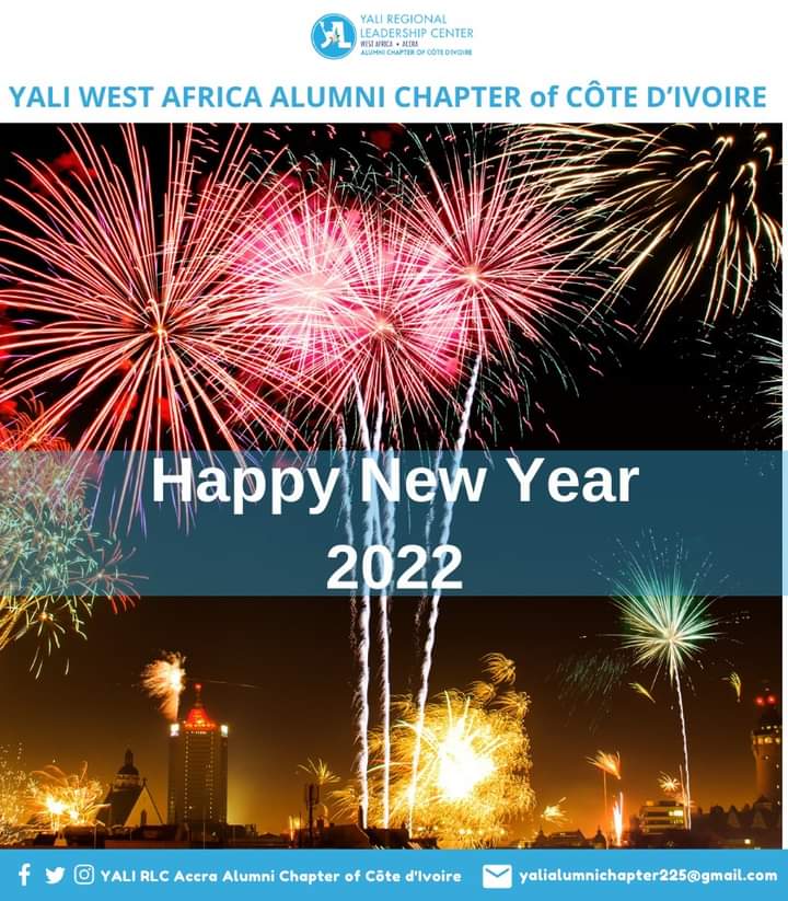 Yalichapter225's tweet photo. Happy New Year to all. We wish you all the blessings and success you truly deserve.
YALI our Story for Community development !
#ywaacciv #YaliRlcAccra #CIV225 https://t.co/7V62Kmo3ob