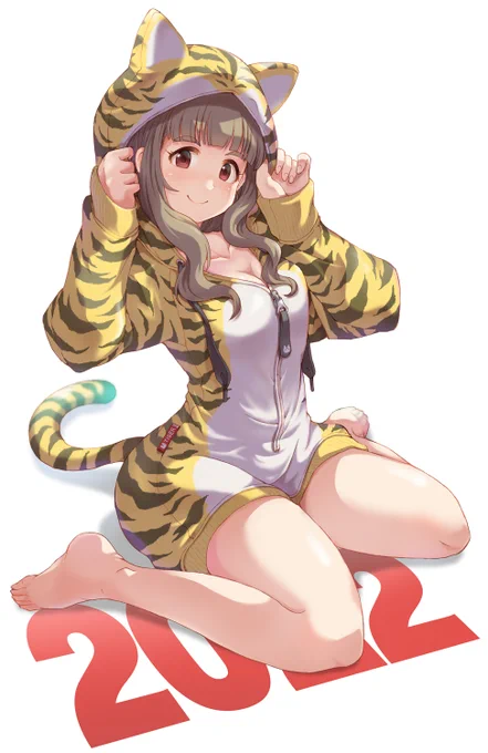 寅年な神谷奈緒
今年もよろしくです 