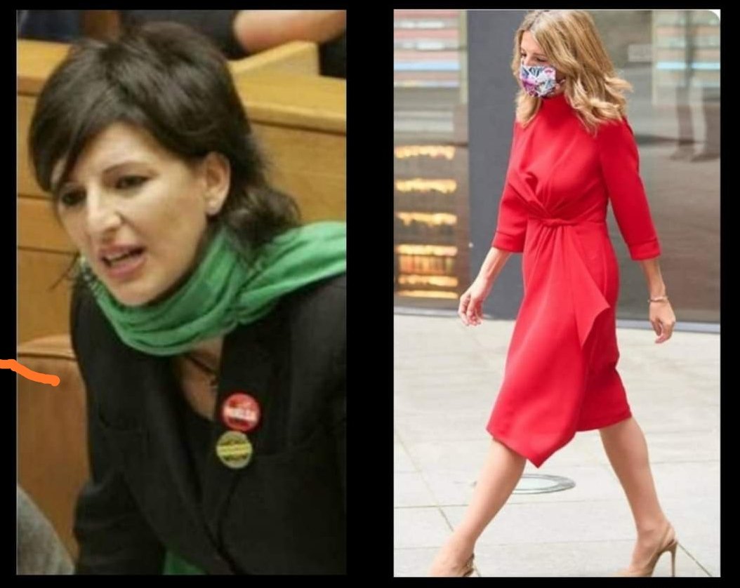 guidoprincesa's tweet photo. A Yolanda la está moldeando el poder, sin duda será la elegida. Nueva ropa, otra forma de hablar, todos los dogmas y eslóganes del establishment, visita al Papa, comida con la patronal y vermú con el IBEX.
Luego las personas que votan a la izquierda se creen antisitemas. https://t.co/hW0ryM5PgE