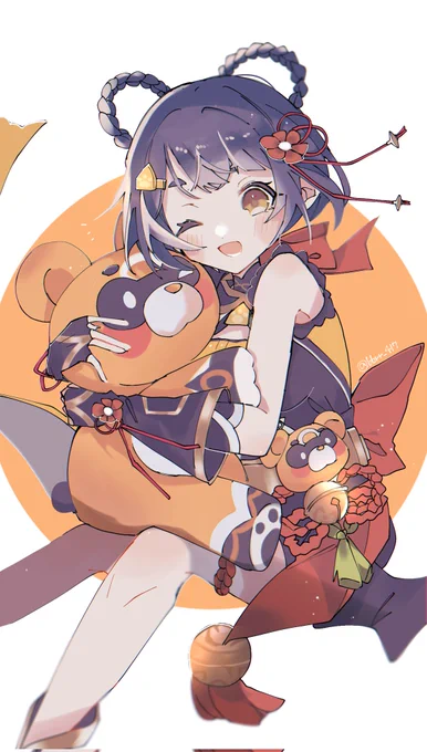 ぎゅ!
#原神   #Xiangling 