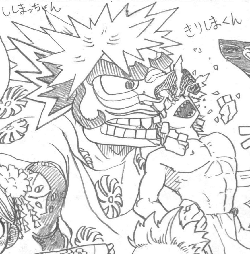 Aaww Eri-chan looks so cute! And Bakugou omg hahahahahaH WTF 🤣🤣🤣 