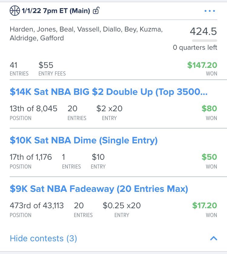 lmanna542's tweet photo. Nice start to the year @MeechDFS  takedown is coming soon 🔥🔥🔥💰💰💰 https://t.co/nPal273hGF