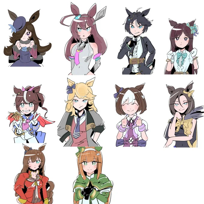 今10人描けました。今日中に20人目標 https://t.co/RmfWAWDCAQ 